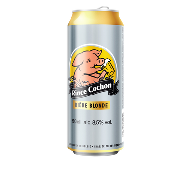 Bière blonde RINCE COCHON, 8°5, bouteille de 50cl
