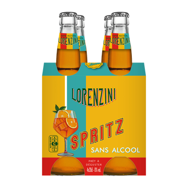Mocktail sans alcool Spritz Lorenzini U 4x20cl