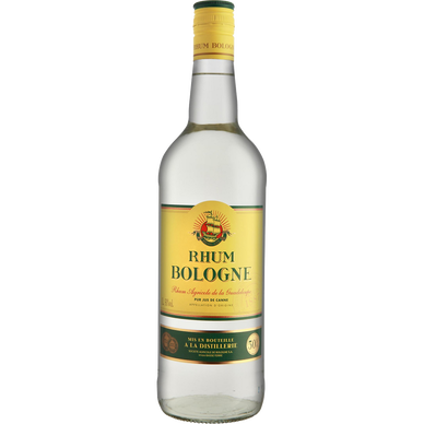 Rhum Agricole blanc de la Guadeloupe BOLOGNE 50°, 1l