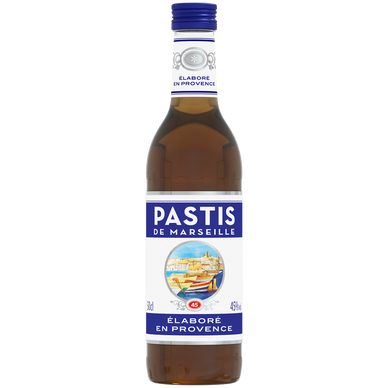 Pastis de Marseille  45°, bouteille de 50cl