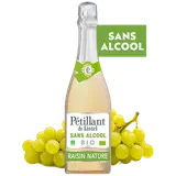 Pétillant de LISTEL sans alcool aromatisé raisin bio 75cl