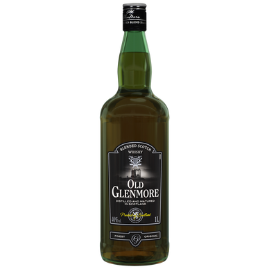 Blended Scotch Whisky Old Glenmore  40°, bouteille de 1l