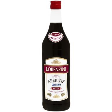 Boisson aromatisée à base de vin rosso Lorenzini, 14,4°,  1L