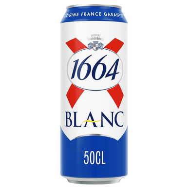 Bière blanche 1664, 5° - Canette 50cl