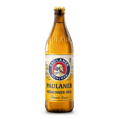 Bière blonde Munchner hell PAULANER 4°9 - Bouteille 50cl