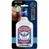 Vodka Pure Grain Triple Distilled POLIAKOV, 37,5°, 20cl s/blister