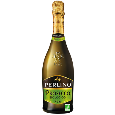 Vin effervescent italien bio Prosecco DOC extra dry PERLINO, 75cl