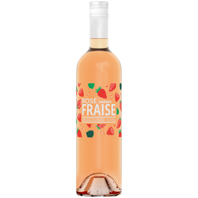 Boisson aromatisée à base de vin saveur fraise 7,5° 75cl