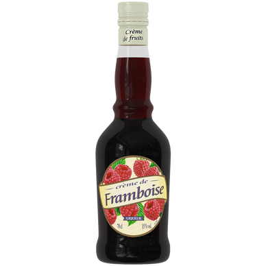 Crème de framboise, 15°, bouteille de 70cl