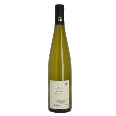 Vin blanc sec d'Alsace AOP Riesling cuvée prestige BARON DE HÖEN,bouteille de 75cl