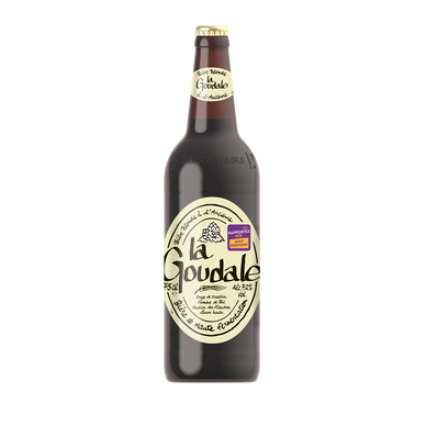 Bière blonde à l'ancienne LA GOUDALE 7,2° 75cl - Bouteille consignée