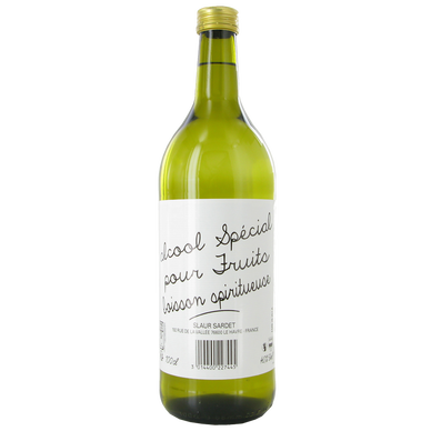 Alcool blanc spécial pour fruits spiritueux PPX 40° 1L