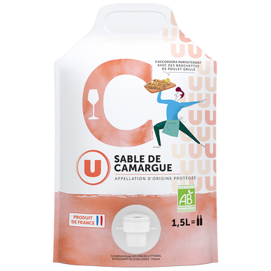 BIO Sable de Camarque AOP rosé fontaine à vin 1,5L