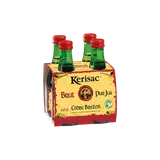 Cidre brut Guillet KERISAC, 5°, pack de 4 bouteilles de 25cl