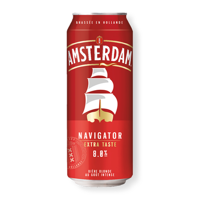 Bière blonde Hollandaise AMSTERDAM Navigator, 8°, 50cl