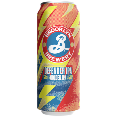 Bière blonde BROOKLYN Defender IPA 5,5° en bouteille 50cL