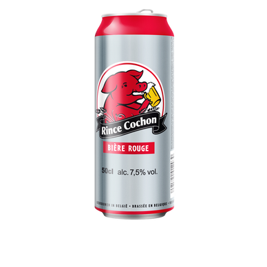Bière aromatisée aux fruits rouges RINCE COCHON 7°5 - Canette 50cl