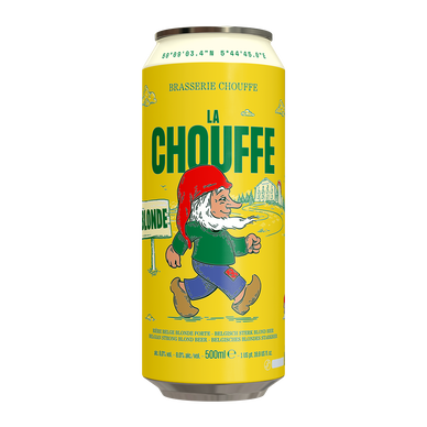 Bière artisanale belge LA CHOUFFE, 8°, bouteille de 50cl