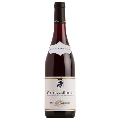 Vin rouge Côtes du Rhône AOP MICHEL CHAPOUTIER, 75cl