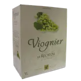 Vin De France blanc Viognier Bib de 3 litres