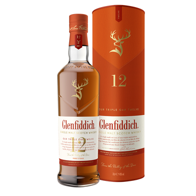 Whisky Single Malt GLENFIDDICH Triple Oak 12 ans, 40°, 70cl
