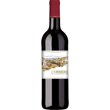 Vin rouge AOP "Corbières", 75cl