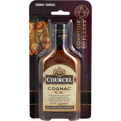 Cognac COURCEL, 40°, 20cl s/blister