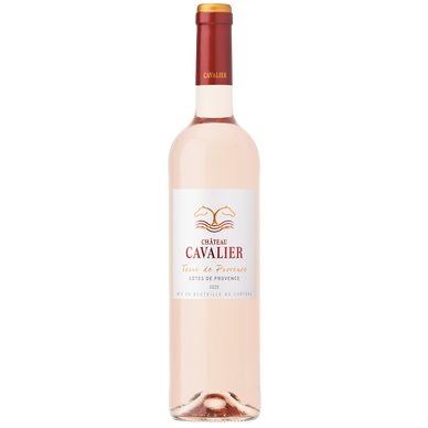 Vin rosé Côtes de Provence AOP rosé Cavalier Terre de Provence 75cl