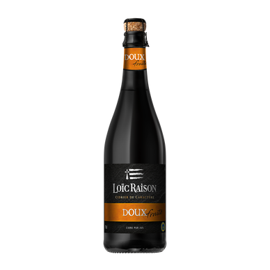 Cidre IGP doux fruité LOIC RAISON, 3°, 75cl