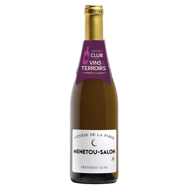 Vin blanc CVT Ménetou-Salon AOP blanc Antoine de la Farge Première Lune 75cl