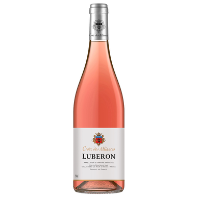 Vin rose Lubéron AOP rosé Croix des Alliances, 75cl