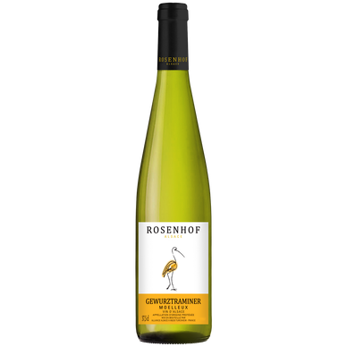 Vin blanc demi-sec AOP Alsace Gewurztraminer ROSENHOF - 37,5cl