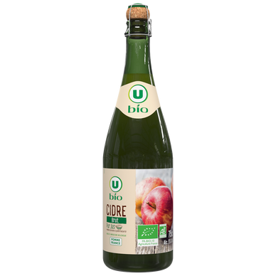 Cidre brut 5°, 75cL