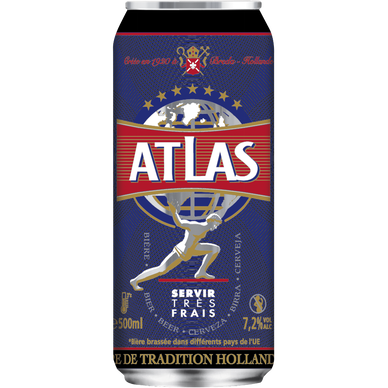 Bière blonde ATLAS, 7° - canette 50cl