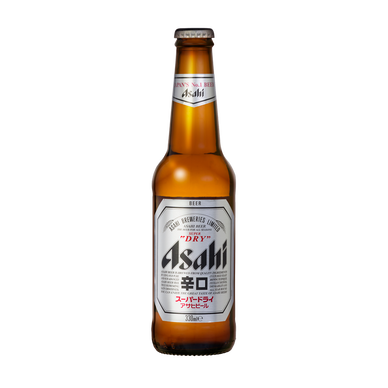 Bière blonde ASAHI super dry 5° bouteille de 33cl