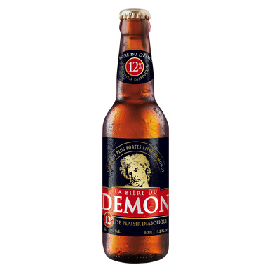 Bière blonde LA BIERE DU DEMON 12° - Bouteille 33cl