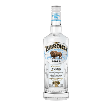Vodka Biala ZUBROWKA, 37,5°, bouteille de 70cl