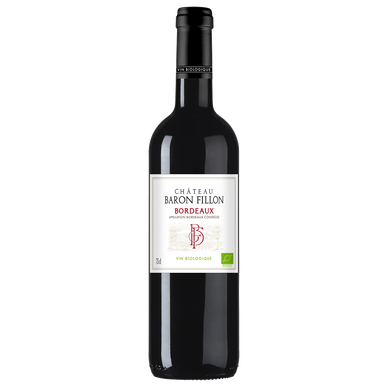 Vin rouge AOP Bordeaux Chateau Baron Fillon  Bouteille 75cl