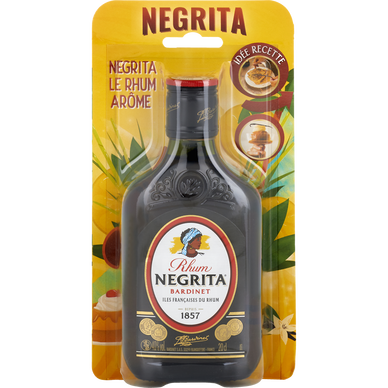 Rhum ambré pâtissier NEGRITA, 40°, 20cl