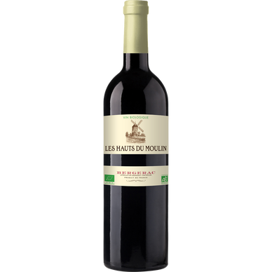 Vin Rouge Bergerac AOP, Vin rouge, Les Hauts du Moulin - 75cl