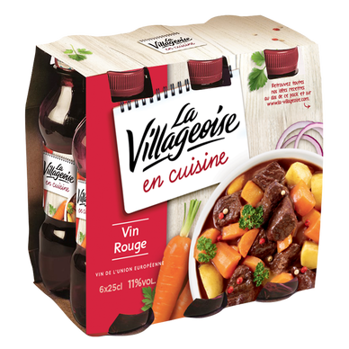 VCE VSIG rouge La Villageoise en cuisine 6x25cl
