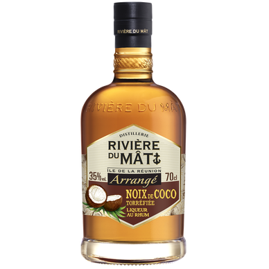 Arrangé coco torréfié, , boisson à base de rhum RIVIÈRE DU MÂT, 35°, 70cl