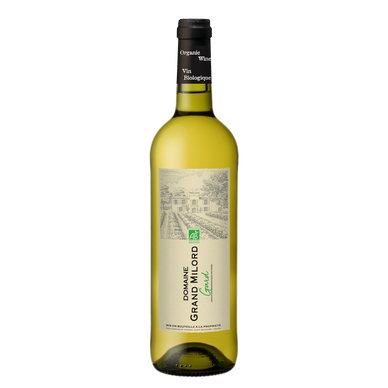 Vin blanc IGP bio de pays du Gard Domaine du Grand Milord 75cl