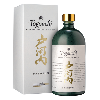 Whisky japonais premium TOGOUCHI  ,40°, bouteille de 70cl sous étui