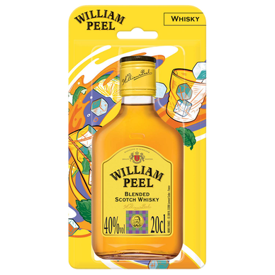Scotch whisky WiILLIAM PEEL, 40°, 20cl