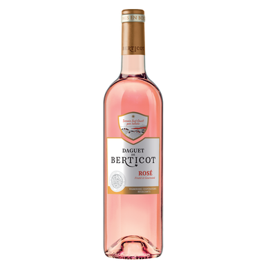 Vin rosé de l'Atlantique Merlot Daguet de Berticot, 75cl
