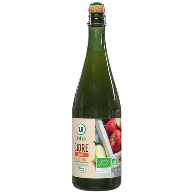 Cidre doux 3°, 75cL