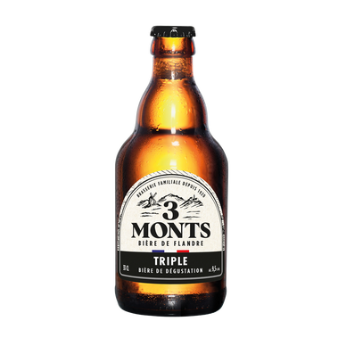 Bière blonde 3 Monts Triple 9,5° 33cl