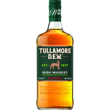 Whisky Irlandais TULLAMORE DEW, 40°, 70cl