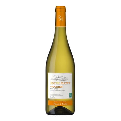 Vin blanc Pays d'Oc IGP blanc Roche Mazet Viognier 75cl